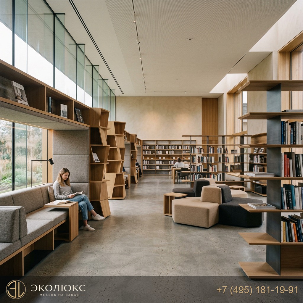 Современная библиотека для Open Space
